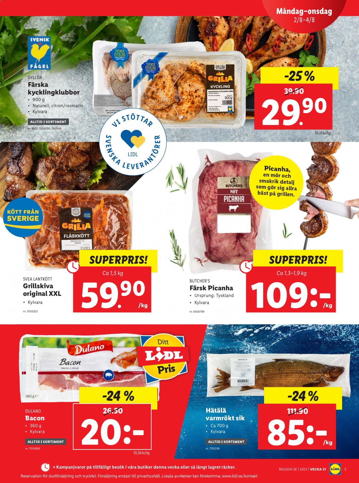 Lidl reklamblad - 2/8 2021 - 8/8 2021. Sida 3