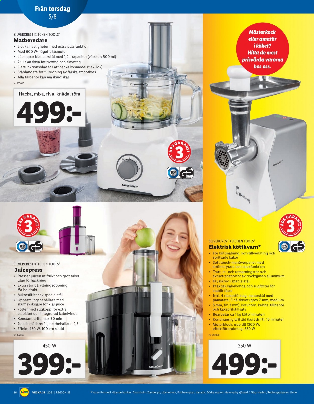 Lidl reklamblad - 2/8 2021 - 8/8 2021. Sida 26