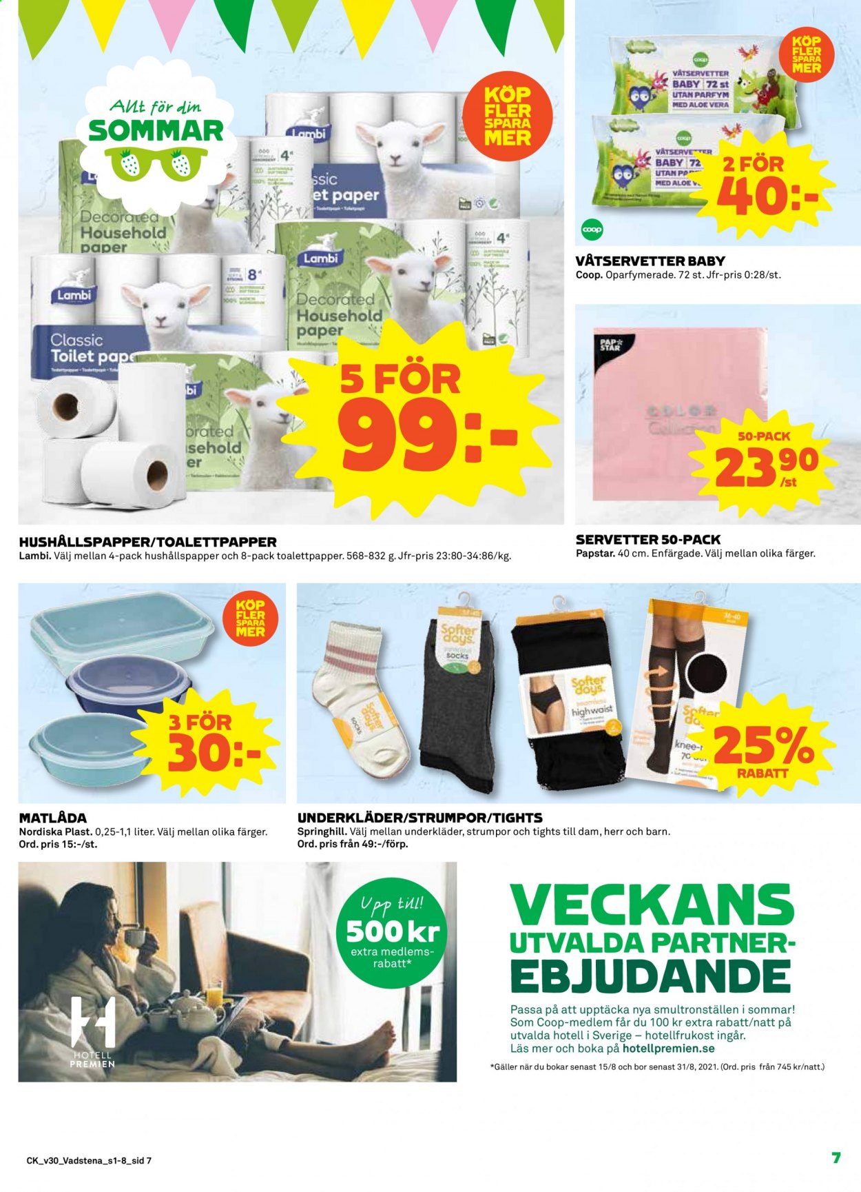 Coop reklamblad - 26/7 2021 - 1/8 2021. Sida 7