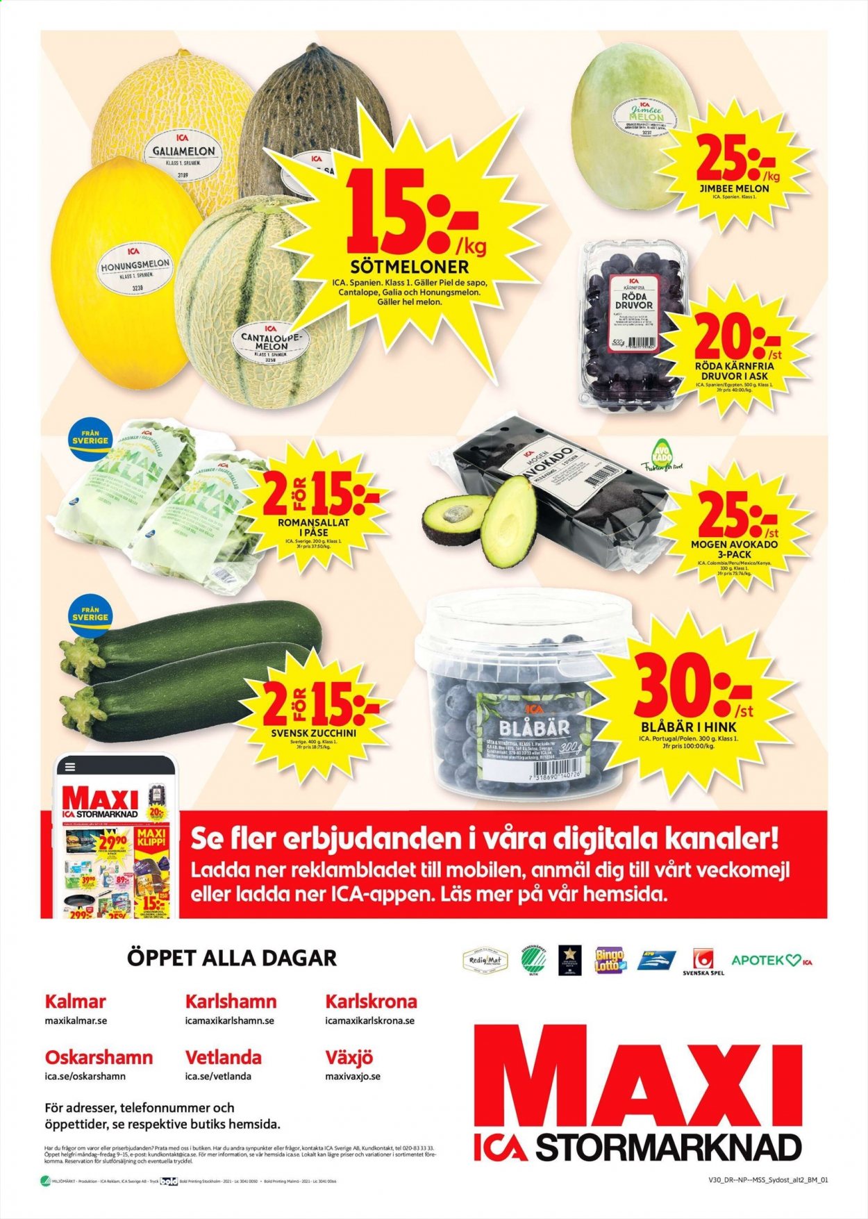 ICA reklamblad - 26/7 2021 - 1/8 2021. Sida 8