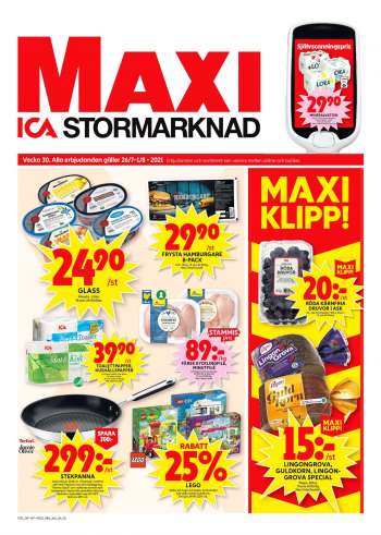 ICA reklamblad - 26/7 2021 - 1/8 2021.