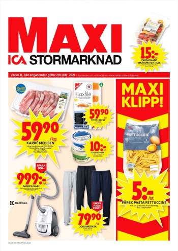 ICA reklamblad - 2/8 2021 - 8/8 2021.