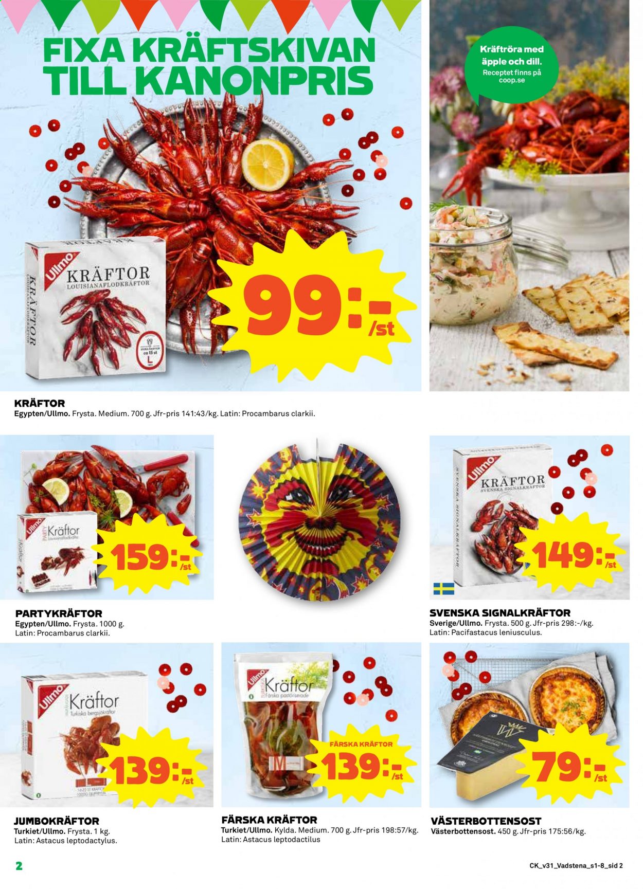 Coop reklamblad - 2/8 2021 - 8/8 2021. Sida 2