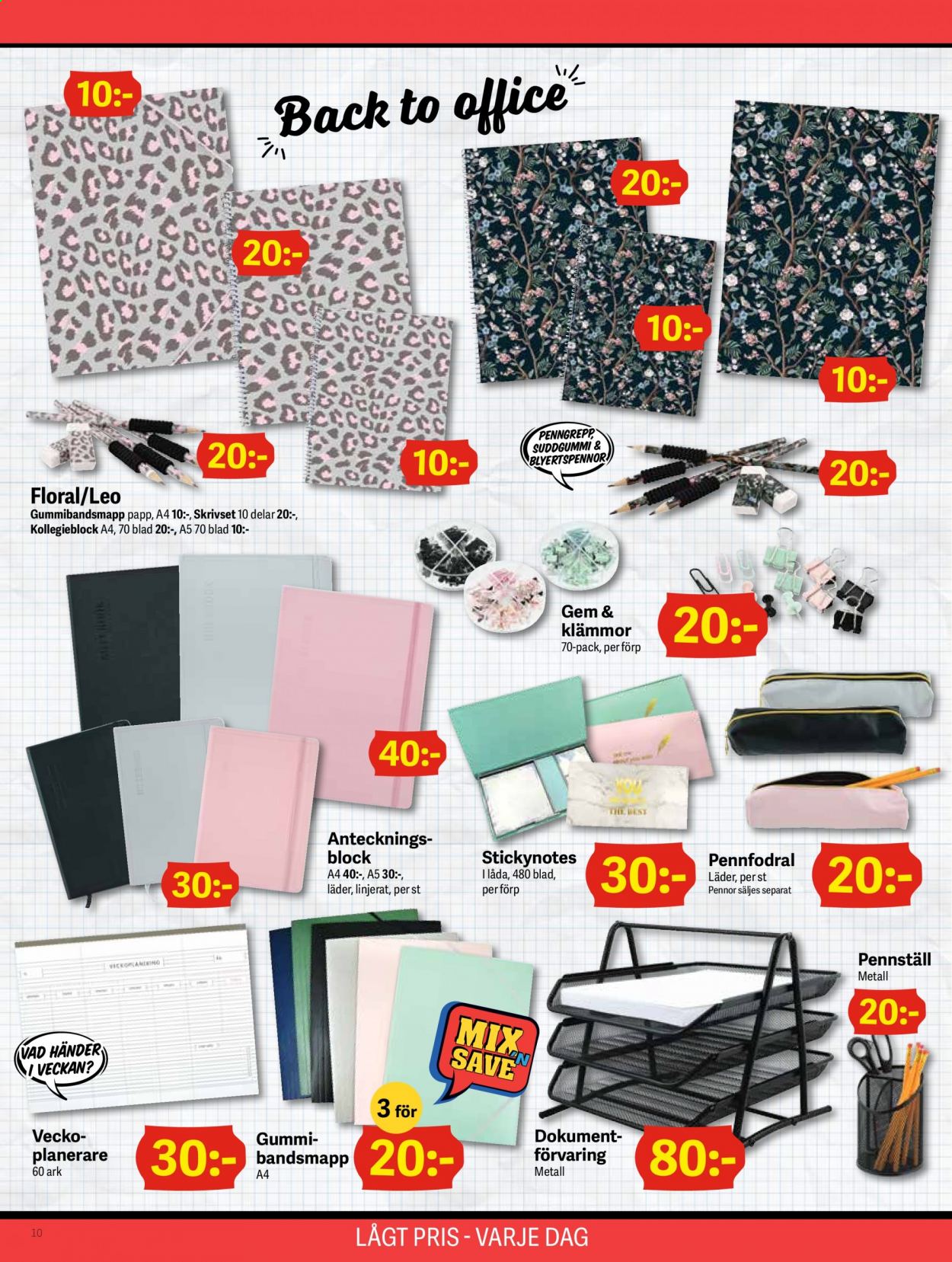 DollarStore reklamblad - 19/7 2021 - 22/8 2021. Sida 10