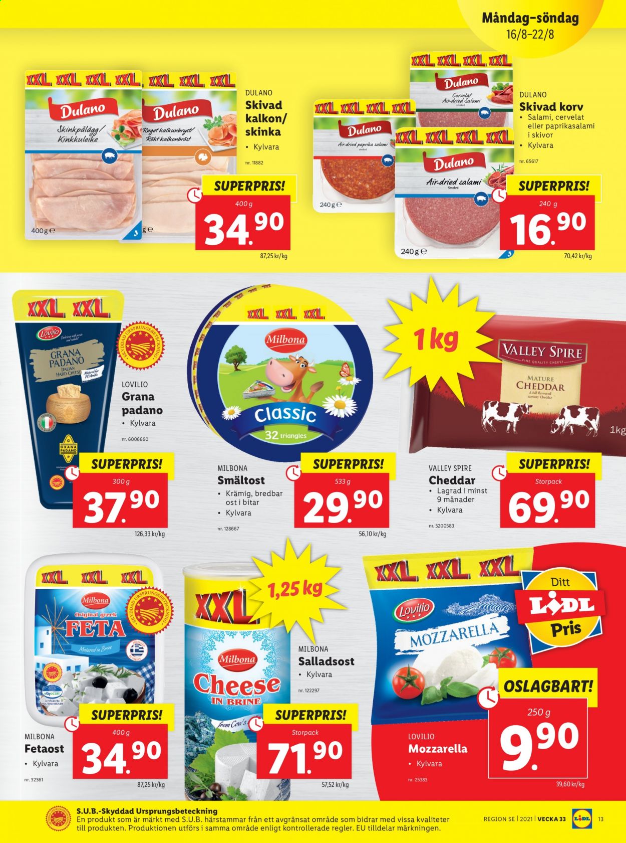 Lidl reklamblad - 16/8 2021 - 22/8 2021. Sida 13