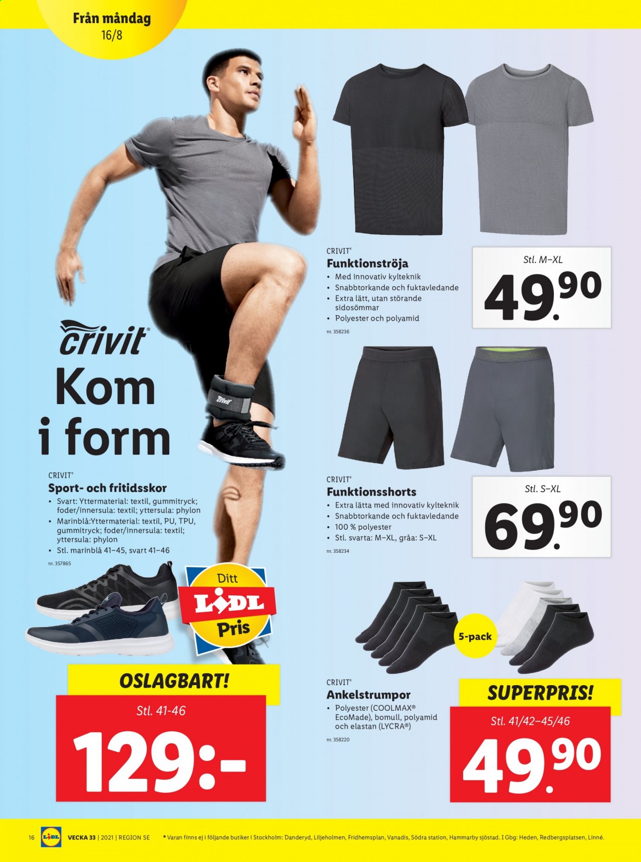 Lidl reklamblad - 16/8 2021 - 22/8 2021. Sida 16
