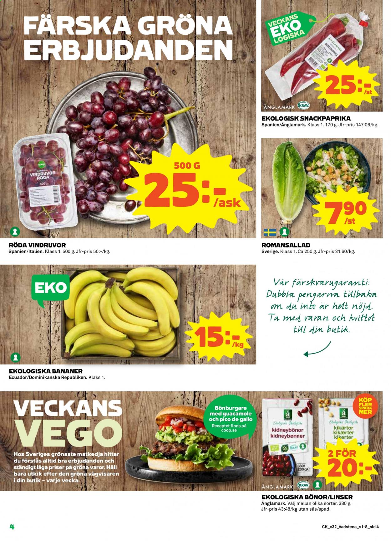 Coop reklamblad - 9/8 2021 - 15/8 2021. Sida 4