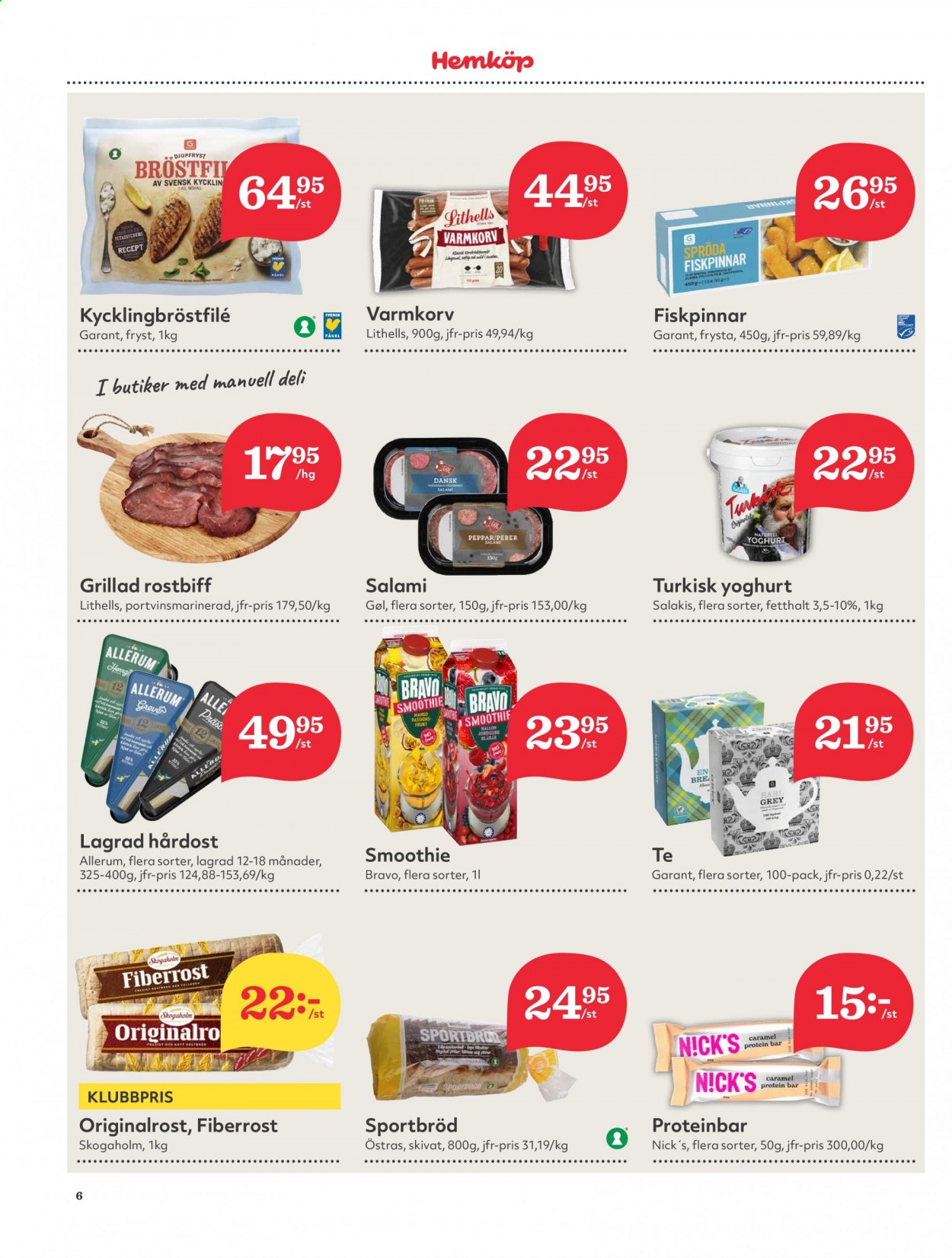 Hemköp reklamblad - 9/8 2021 - 15/8 2021. Sida 6