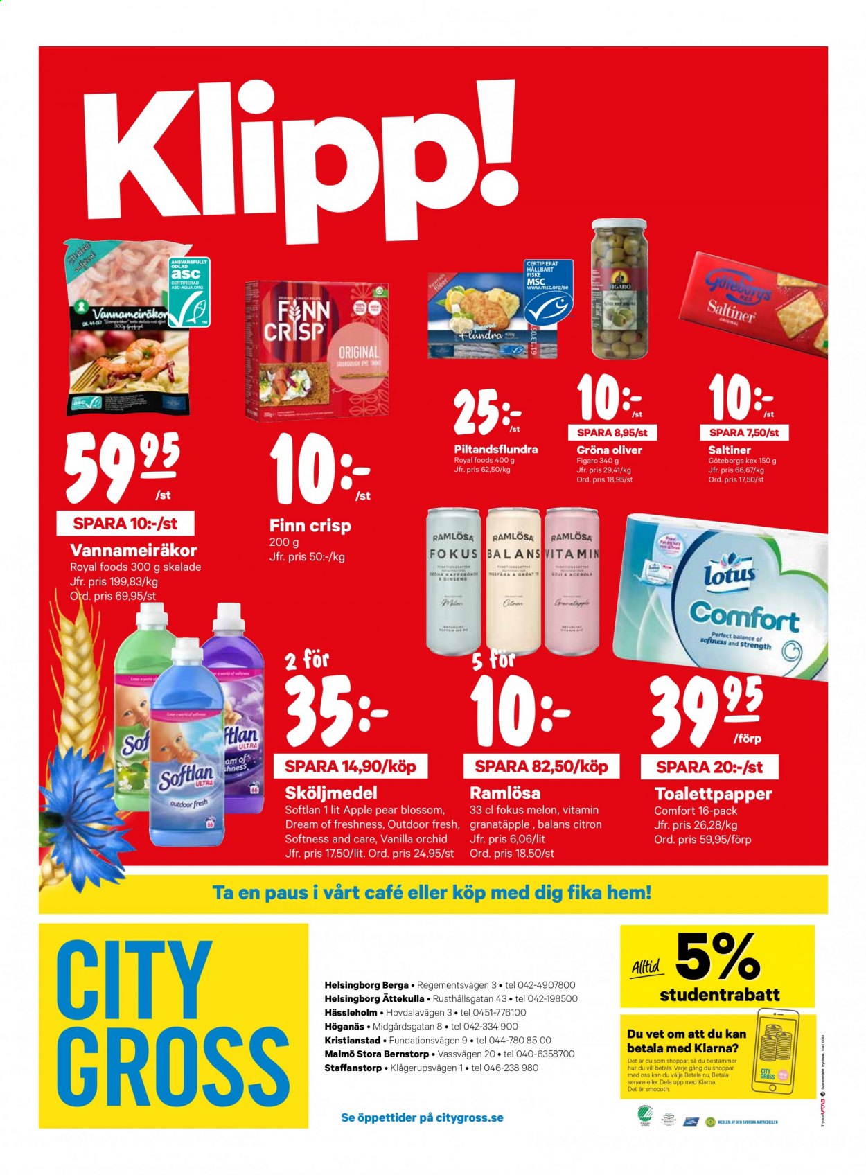City Gross reklamblad - 16/8 2021 - 22/8 2021. Sida 16