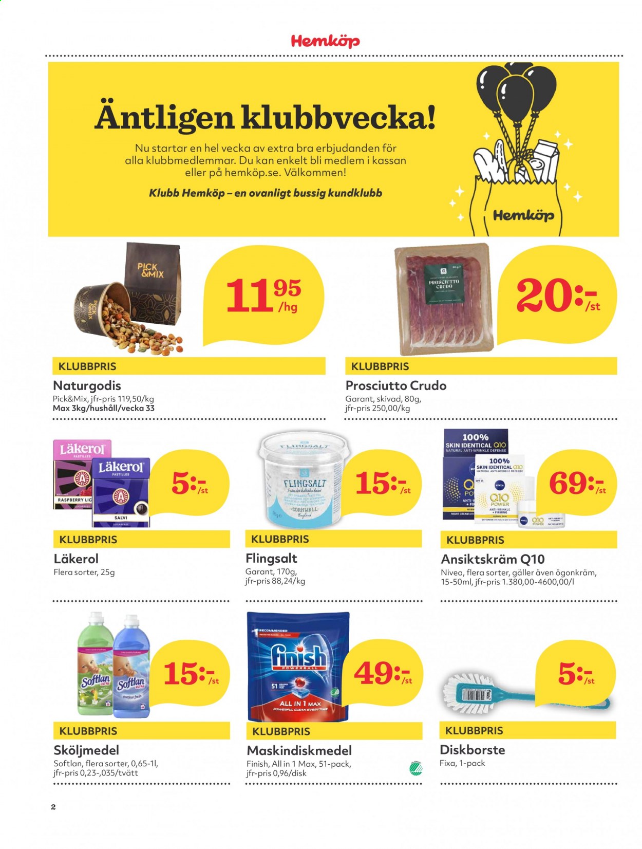 Hemköp reklamblad - 16/8 2021 - 22/8 2021. Sida 2