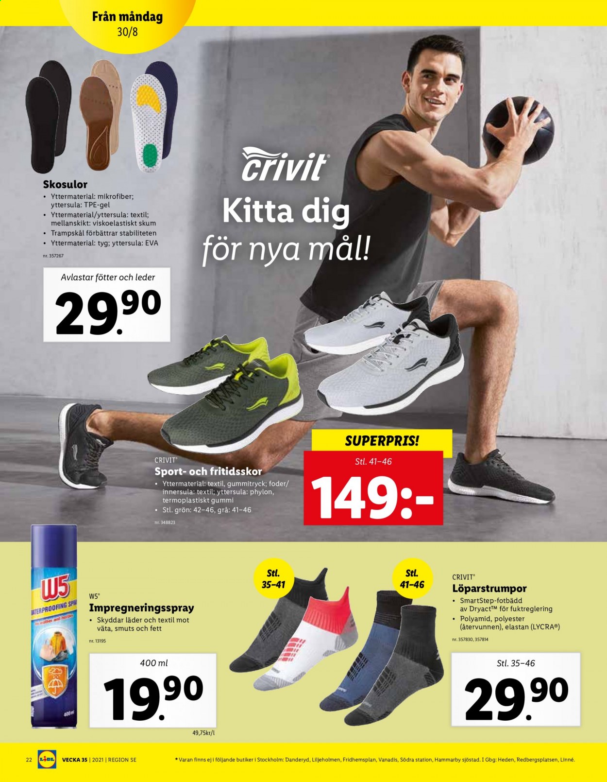 Lidl reklamblad - 30/8 2021 - 5/9 2021. Sida 22