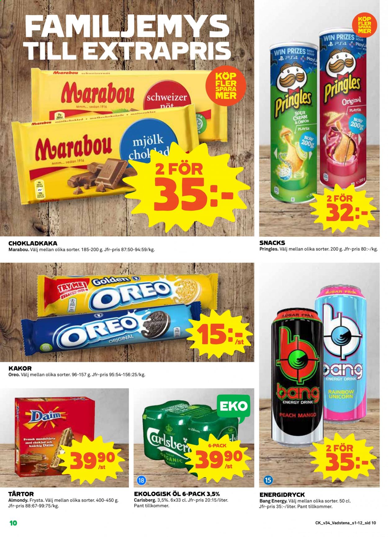 Coop reklamblad - 23/8 2021 - 29/8 2021. Sida 10