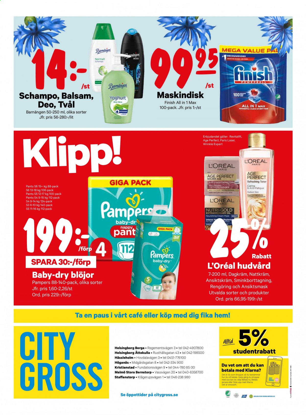 City Gross reklamblad - 23/8 2021 - 29/8 2021. Sida 16