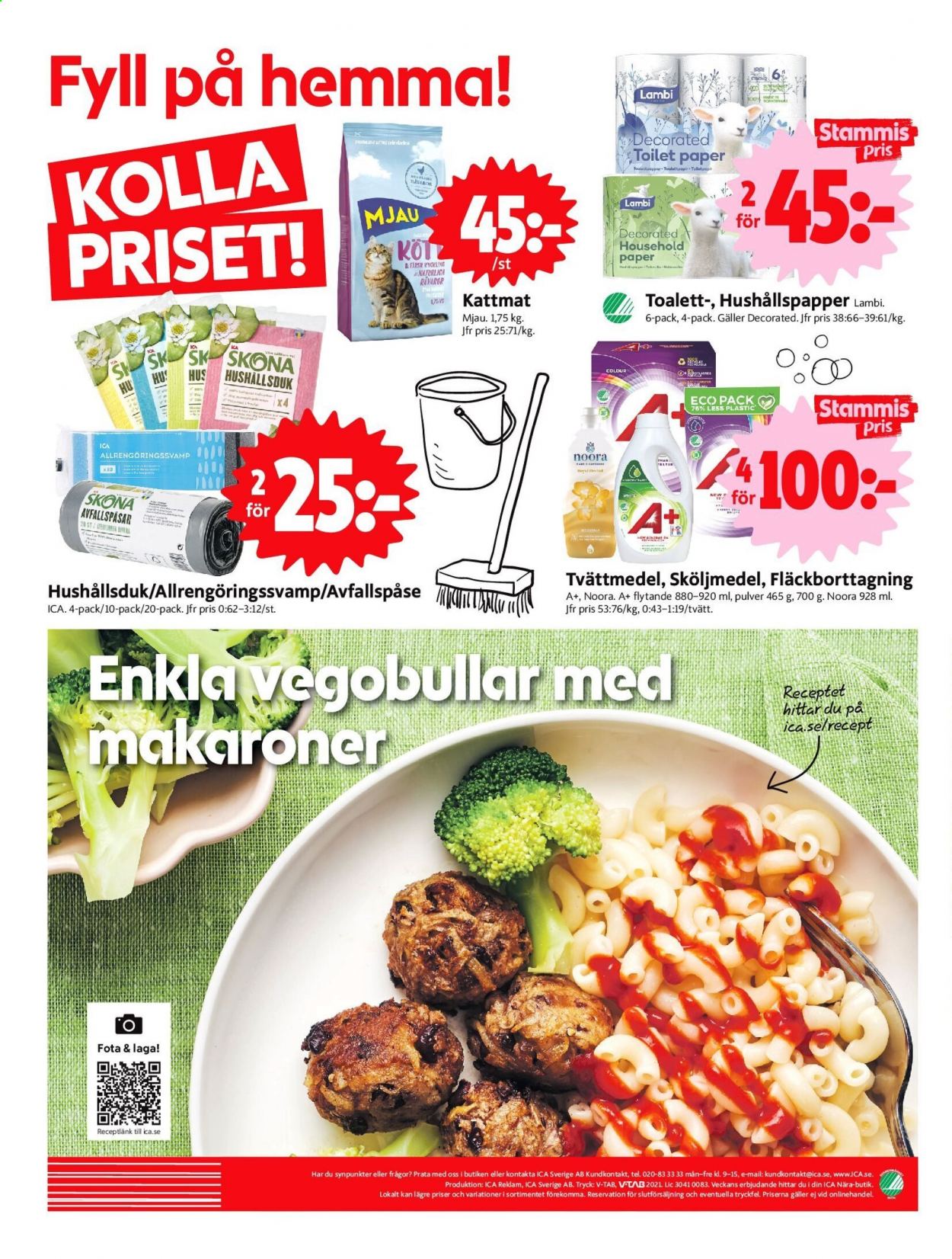 ICA reklamblad - 23/8 2021 - 29/8 2021. Sida 12
