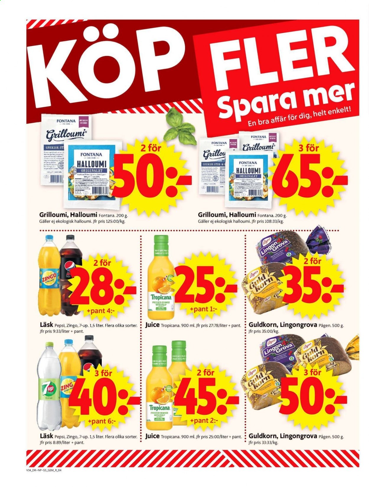 ICA reklamblad - 23/8 2021 - 29/8 2021. Sida 3