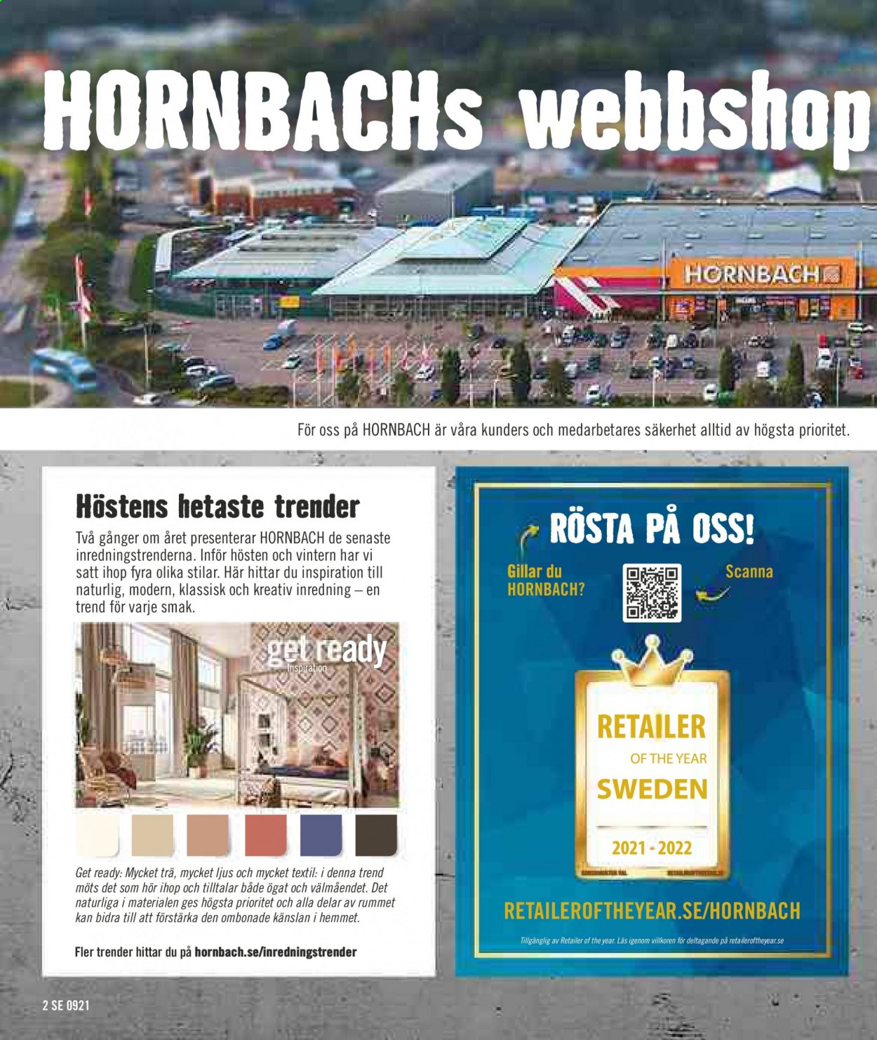 Hornbach reklamblad - 27/8 2021 - 22/9 2021. Sida 2