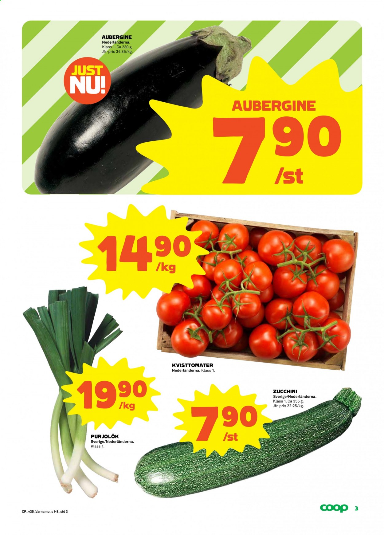 Coop reklamblad - 30/8 2021 - 5/9 2021. Sida 3