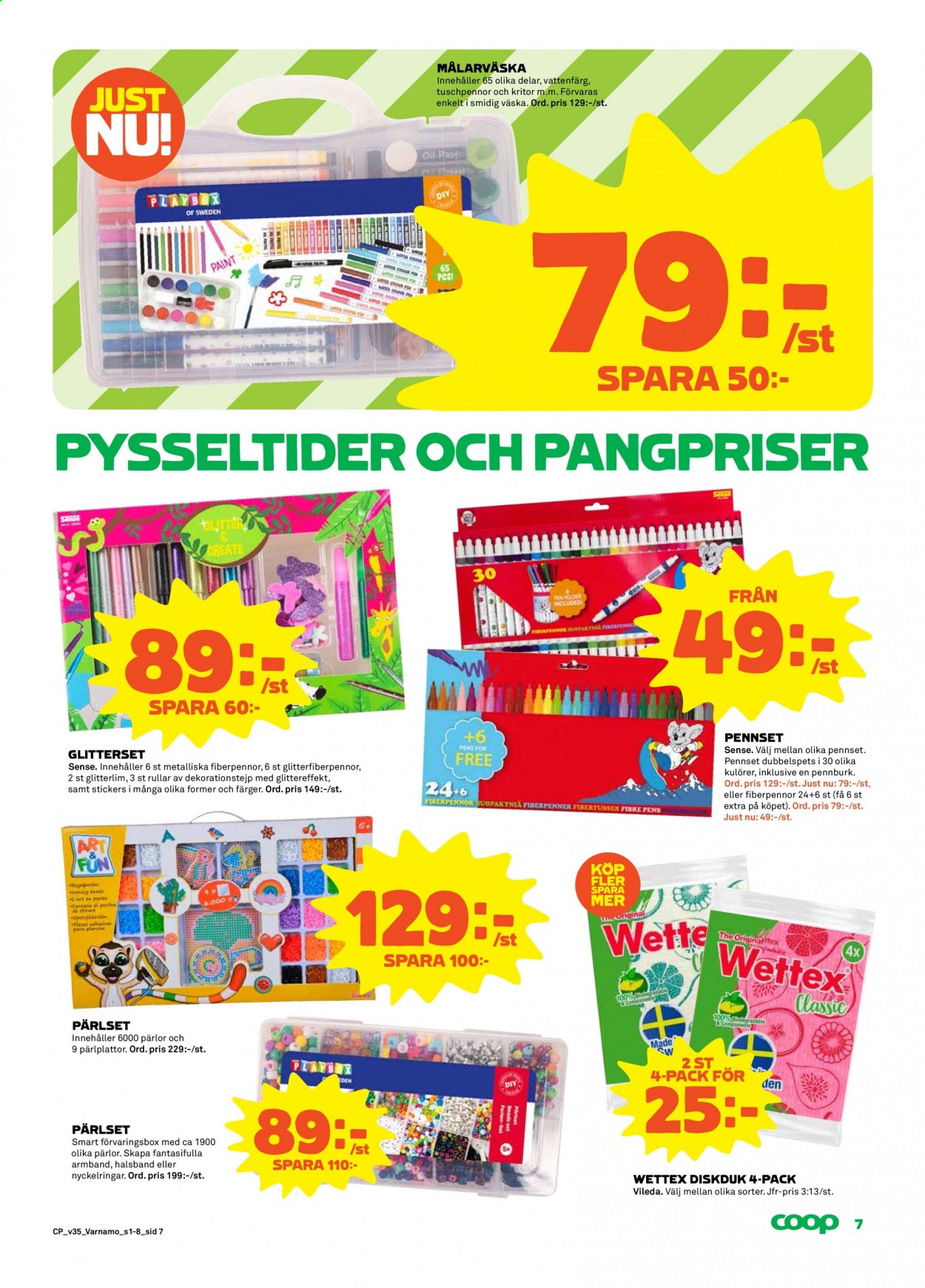 Coop reklamblad - 30/8 2021 - 5/9 2021. Sida 7