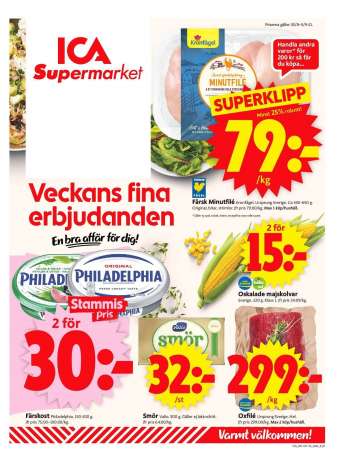 ICA reklamblad - 30/8 2021 - 5/9 2021.