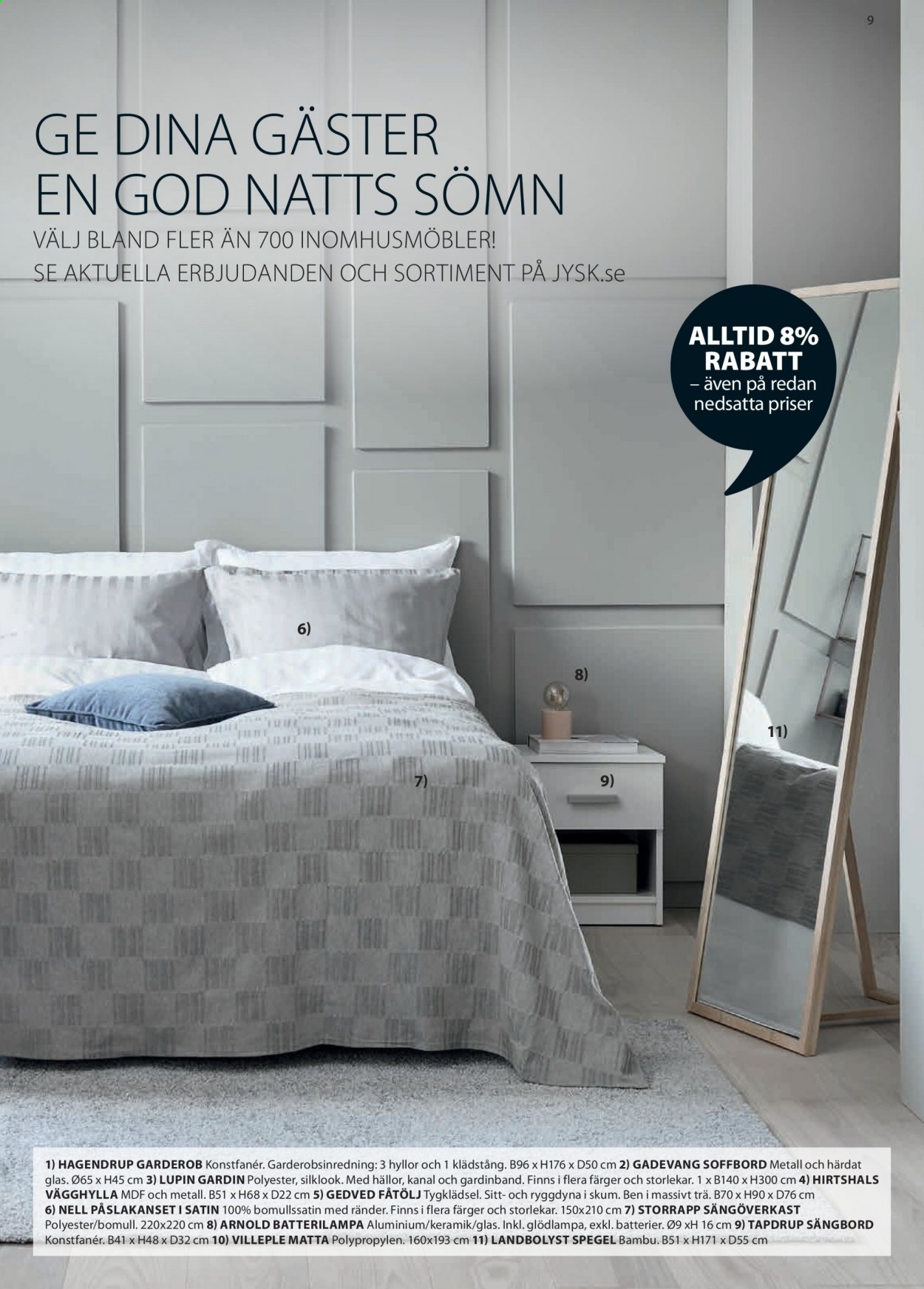 JYSK reklamblad. Sida 9