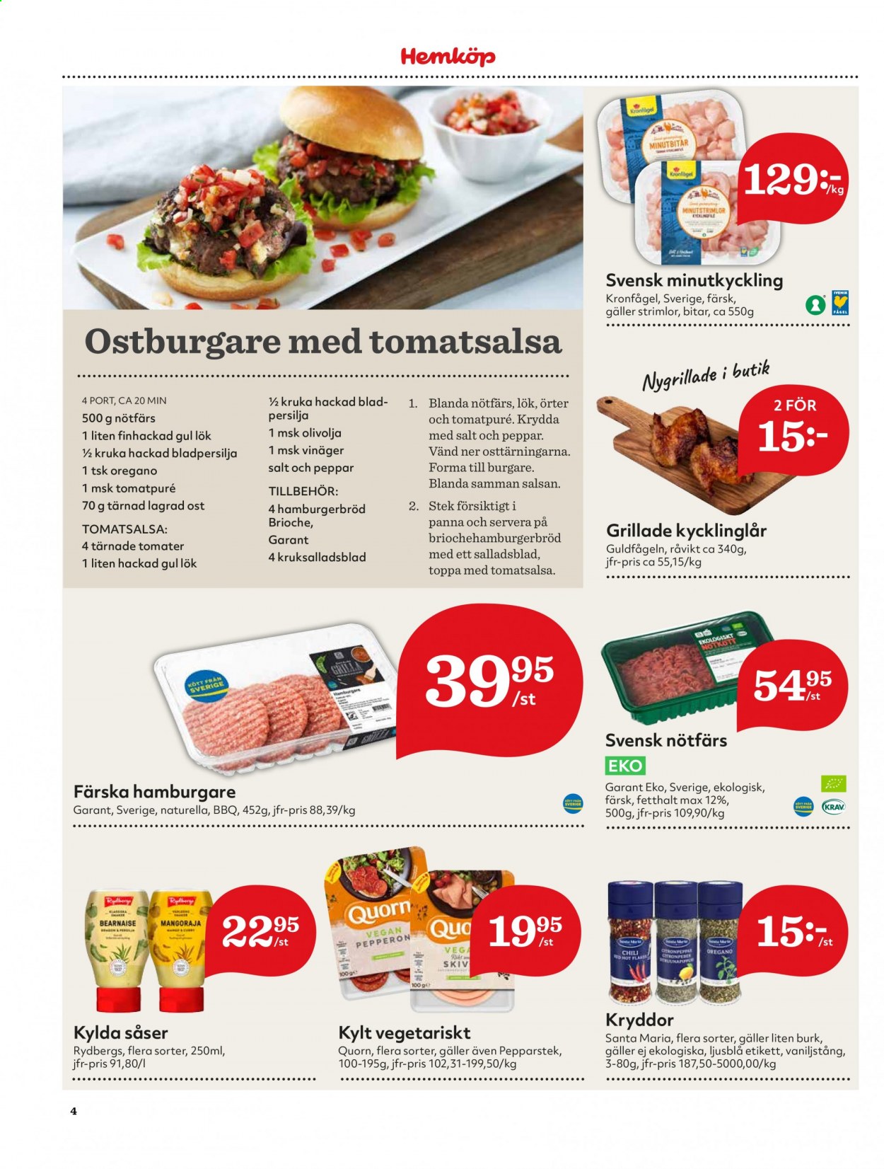 Hemköp reklamblad - 30/8 2021 - 5/9 2021. Sida 4