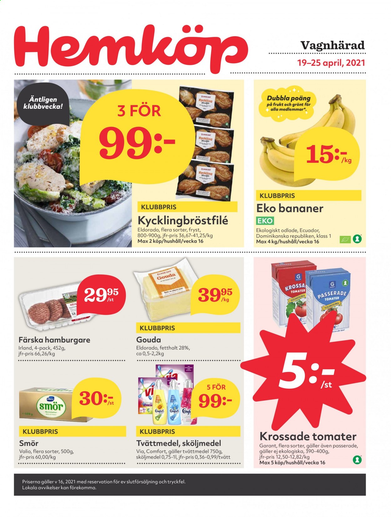 Hemköp reklamblad - 6/9 2021 - 12/9 2021. Sida 1