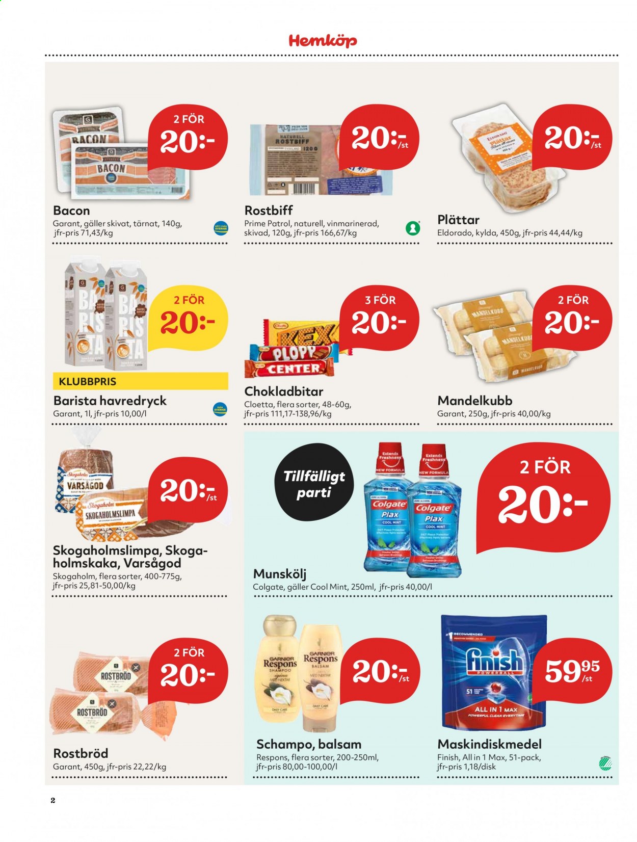 Hemköp reklamblad - 6/9 2021 - 12/9 2021. Sida 2