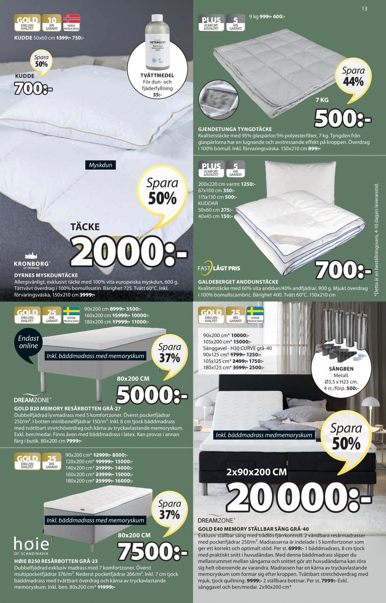 JYSK reklamblad - 6/9 2021 - 19/9 2021. Sida 13