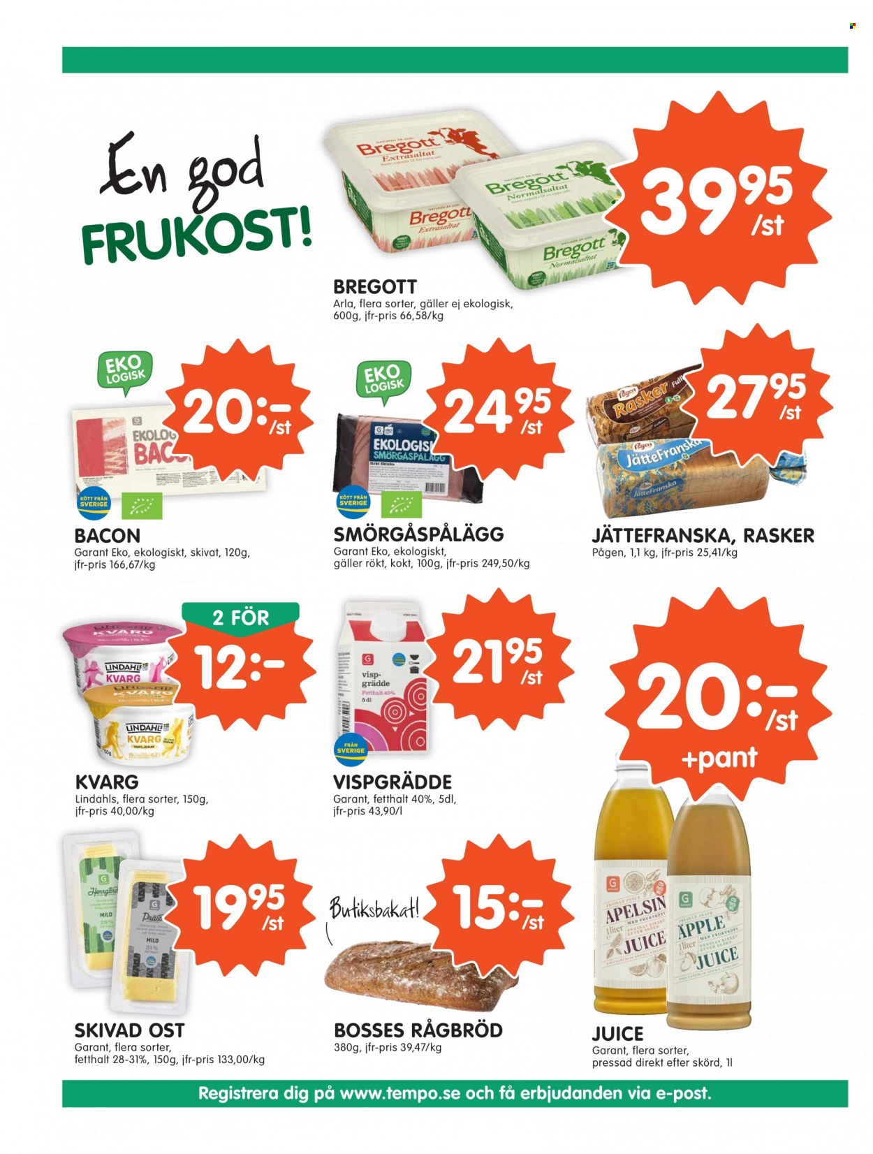 Tempo reklamblad - 6/9 2021 - 12/9 2021. Sida 2
