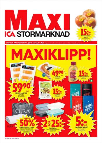 ICA reklamblad - 6/9 2021 - 12/9 2021.