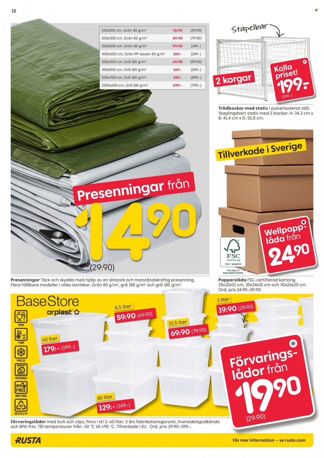 Rusta reklamblad - 8/9 2021 - 14/9 2021. Sida 12