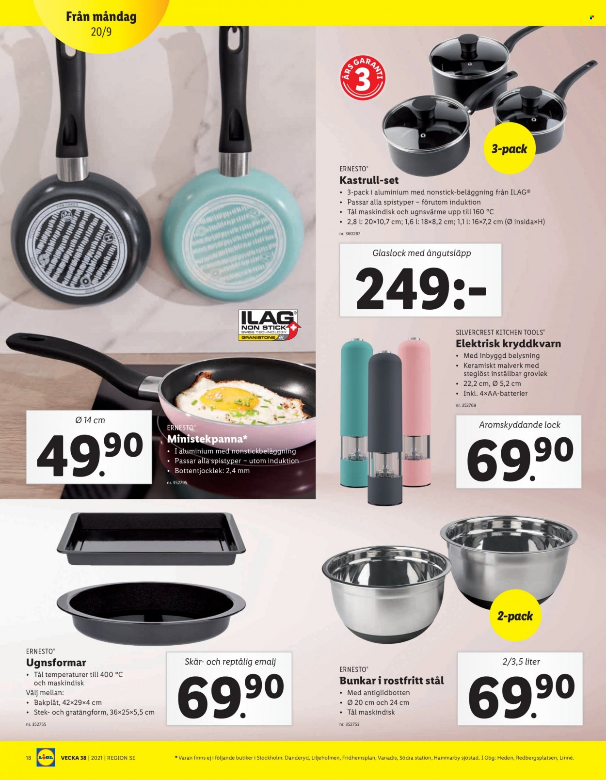 Lidl reklamblad - 20/9 2021 - 26/9 2021. Sida 18