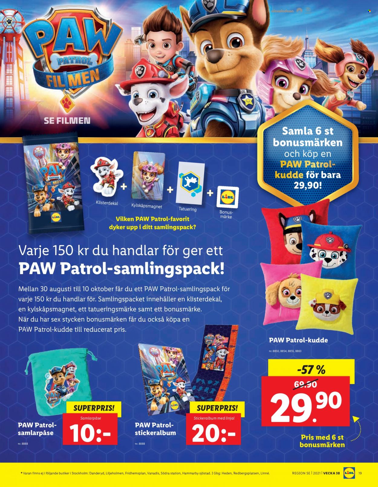 Lidl reklamblad - 20/9 2021 - 26/9 2021. Sida 19