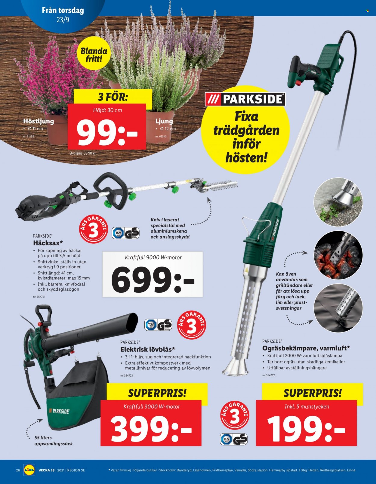 Lidl reklamblad - 20/9 2021 - 26/9 2021. Sida 26