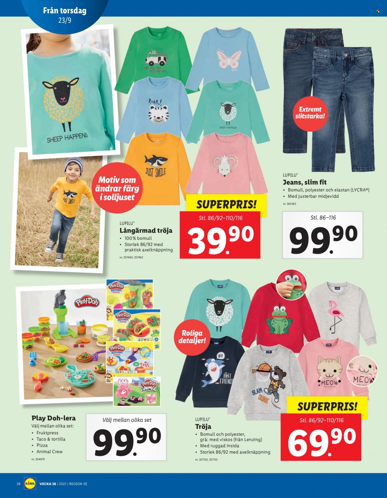 Lidl reklamblad - 20/9 2021 - 26/9 2021. Sida 28