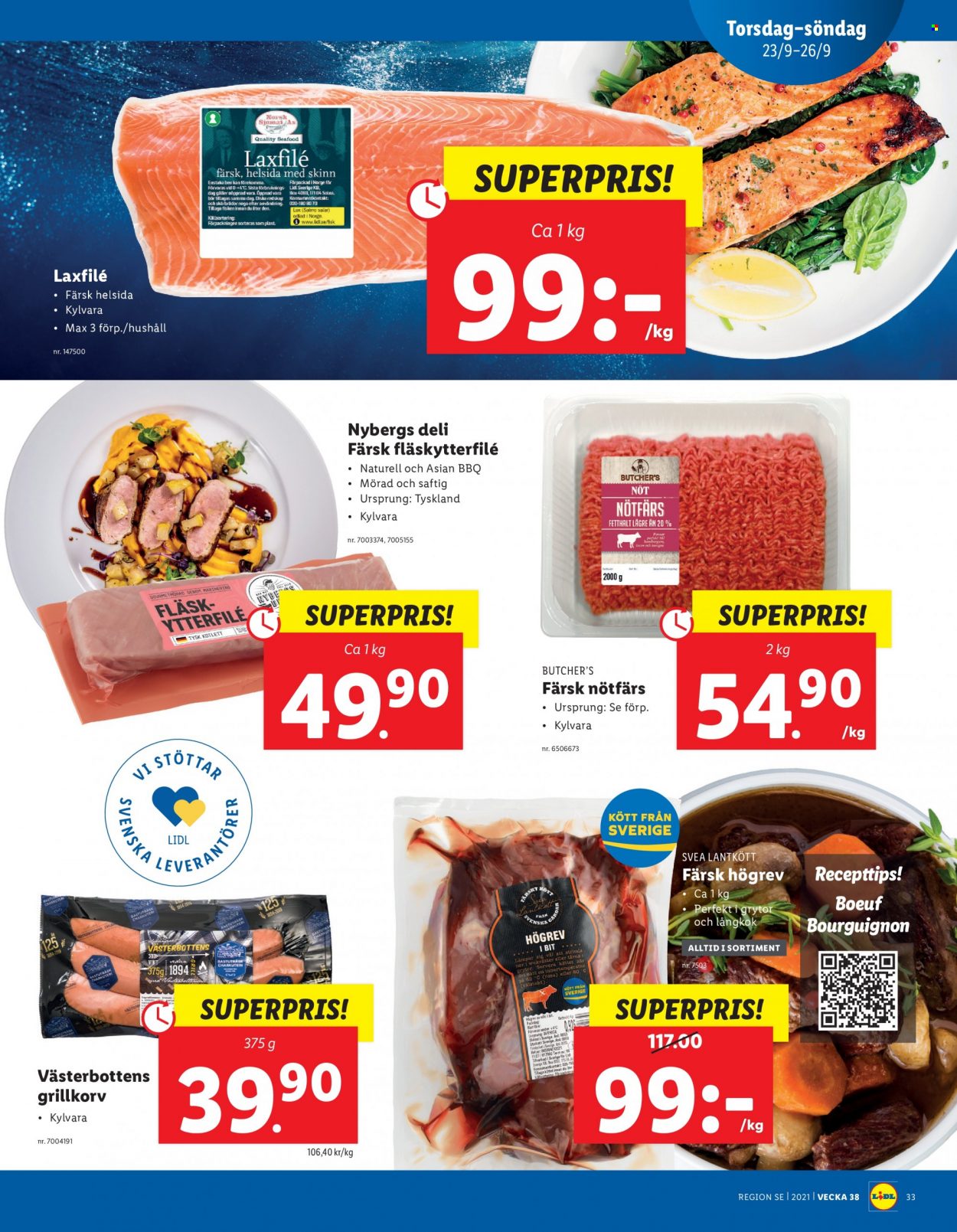 Lidl reklamblad - 20/9 2021 - 26/9 2021. Sida 33