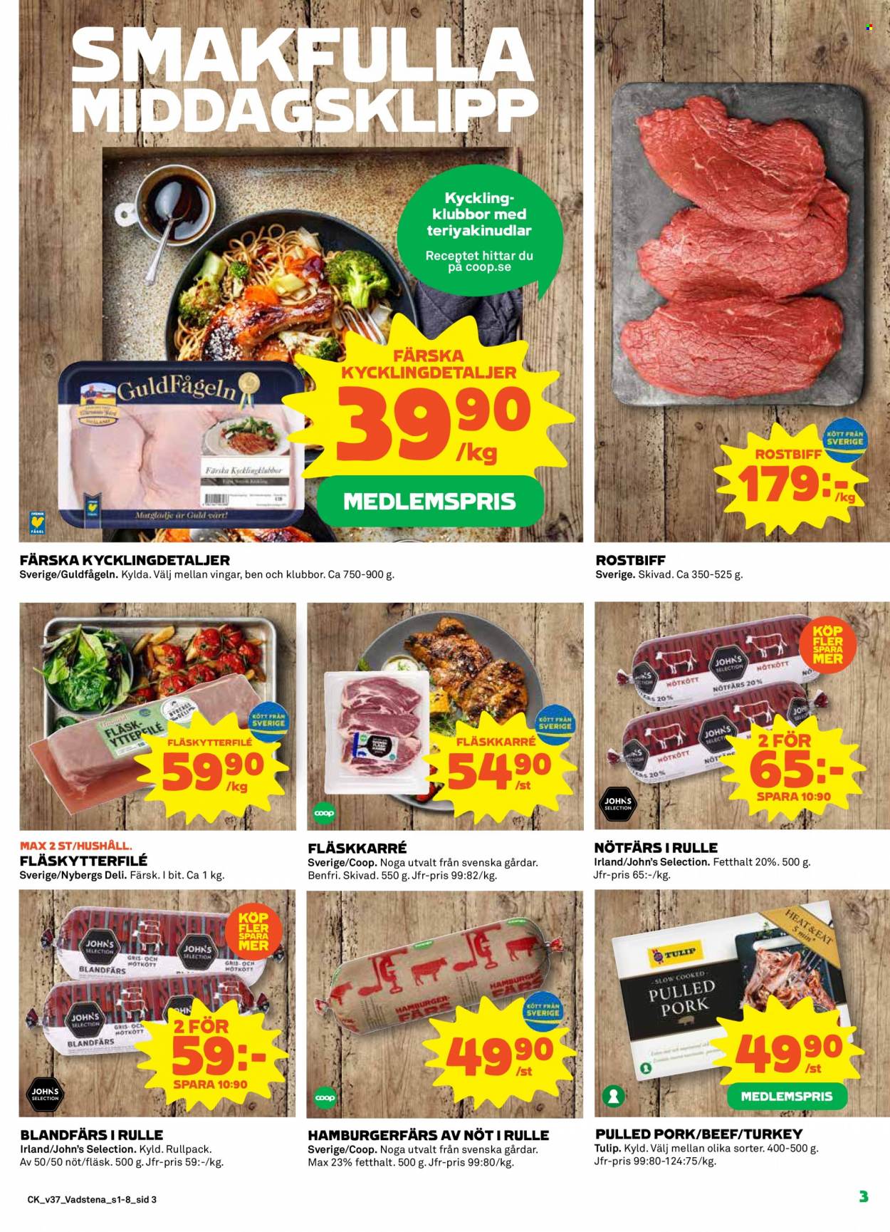 Coop reklamblad - 13/9 2021 - 19/9 2021. Sida 3