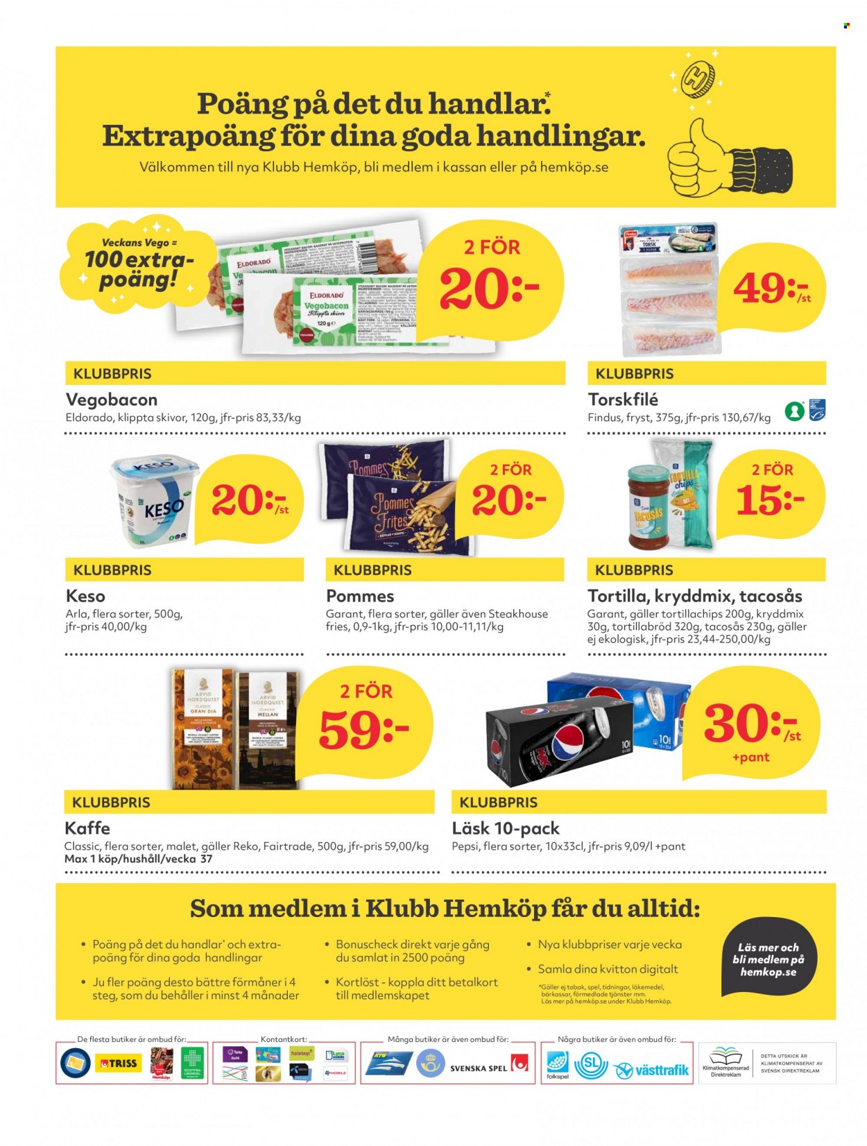 Hemköp reklamblad - 13/9 2021 - 19/9 2021. Sida 8