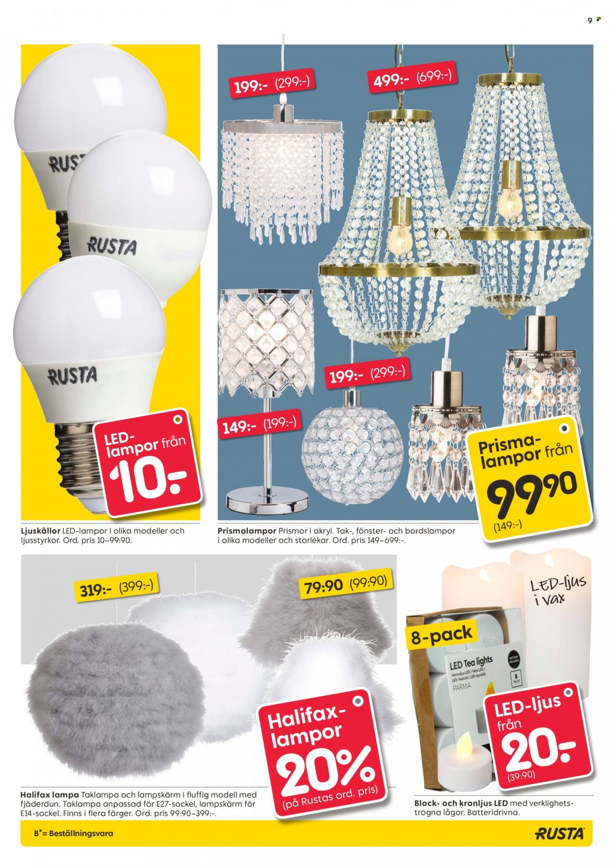Rusta reklamblad - 15/9 2021 - 21/9 2021. Sida 9