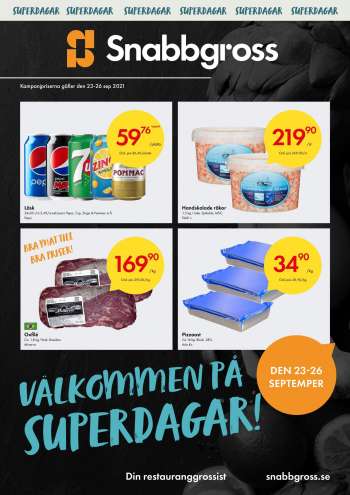 Axfood Snabbgross reklamblad - 23/9 2021 - 26/9 2021.