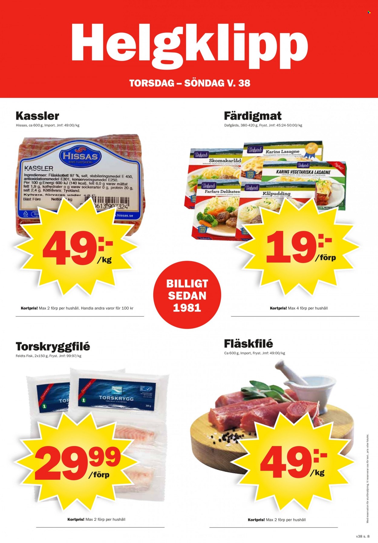 Pekås reklamblad - 20/9 2021 - 26/9 2021. Sida 8