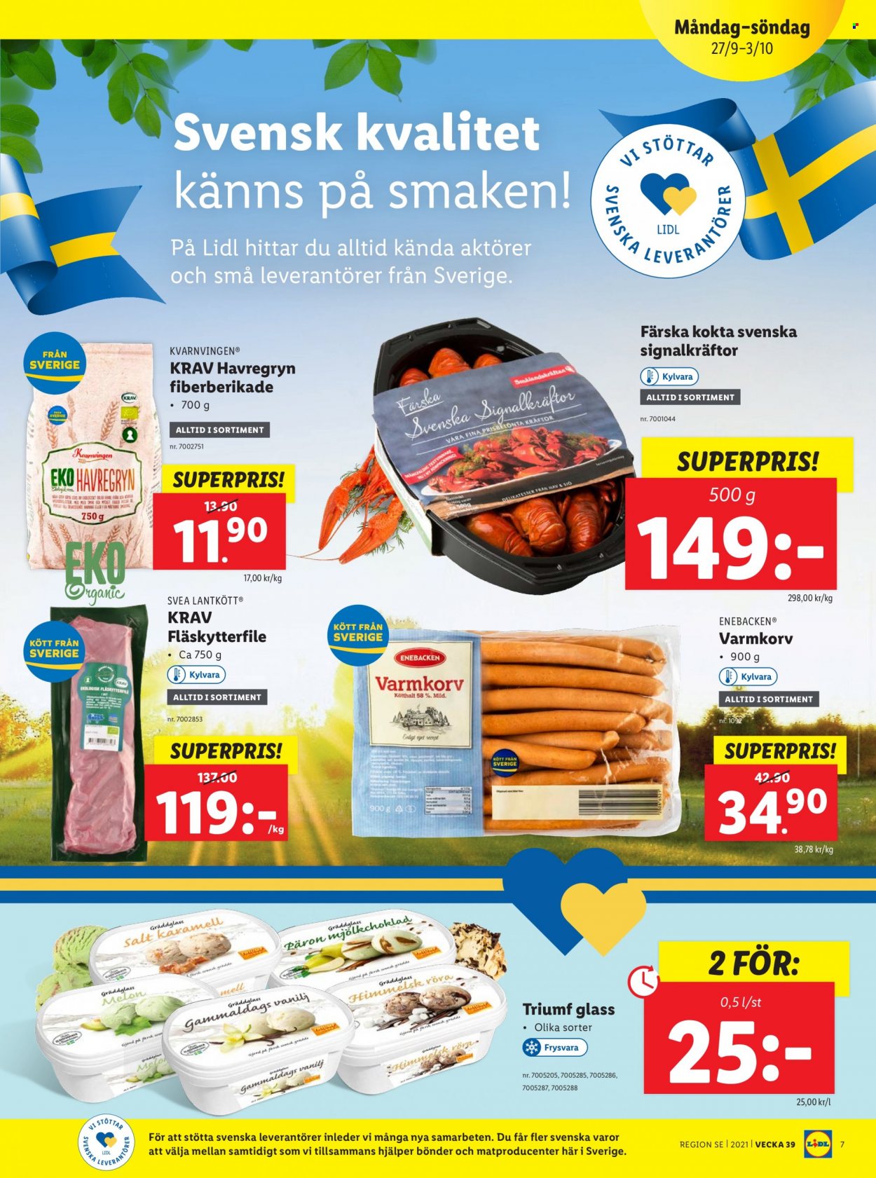Lidl reklamblad - 27/9 2021 - 3/10 2021. Sida 7