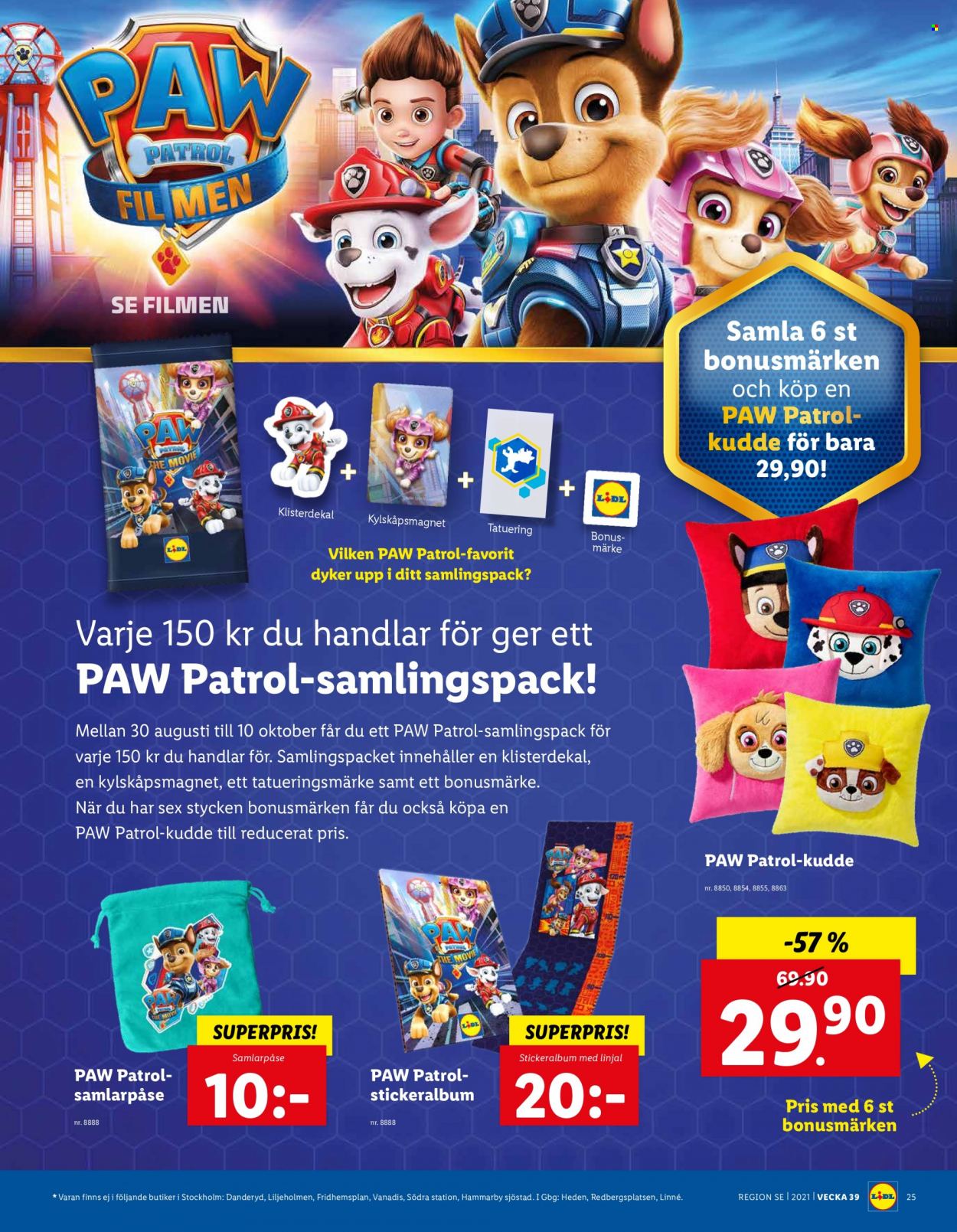 Lidl reklamblad - 27/9 2021 - 3/10 2021. Sida 25