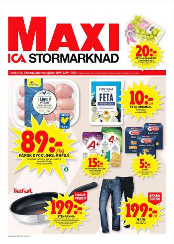 ICA reklamblad - 20/9 2021 - 26/9 2021.