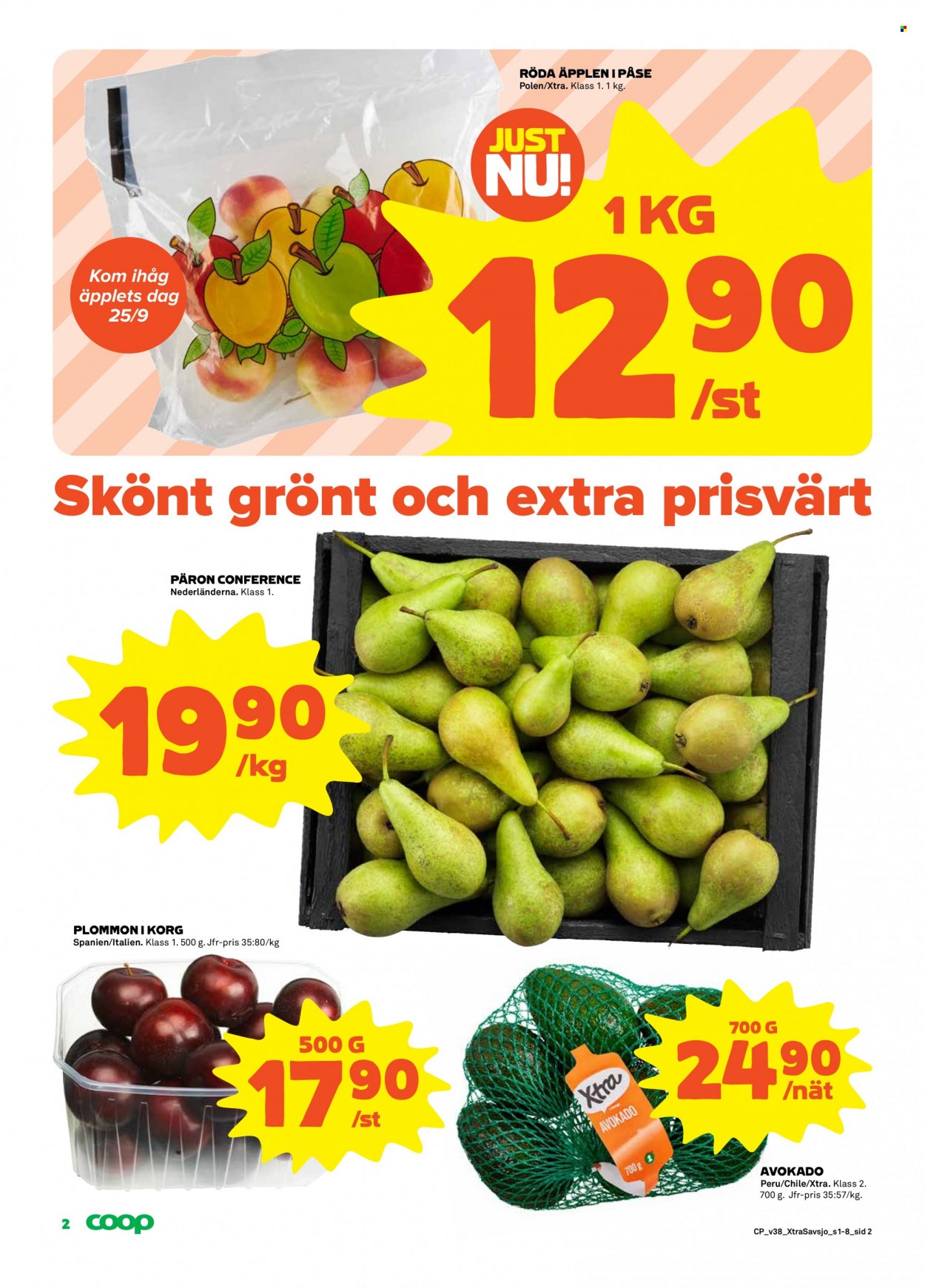 Coop reklamblad - 20/9 2021 - 26/9 2021. Sida 2