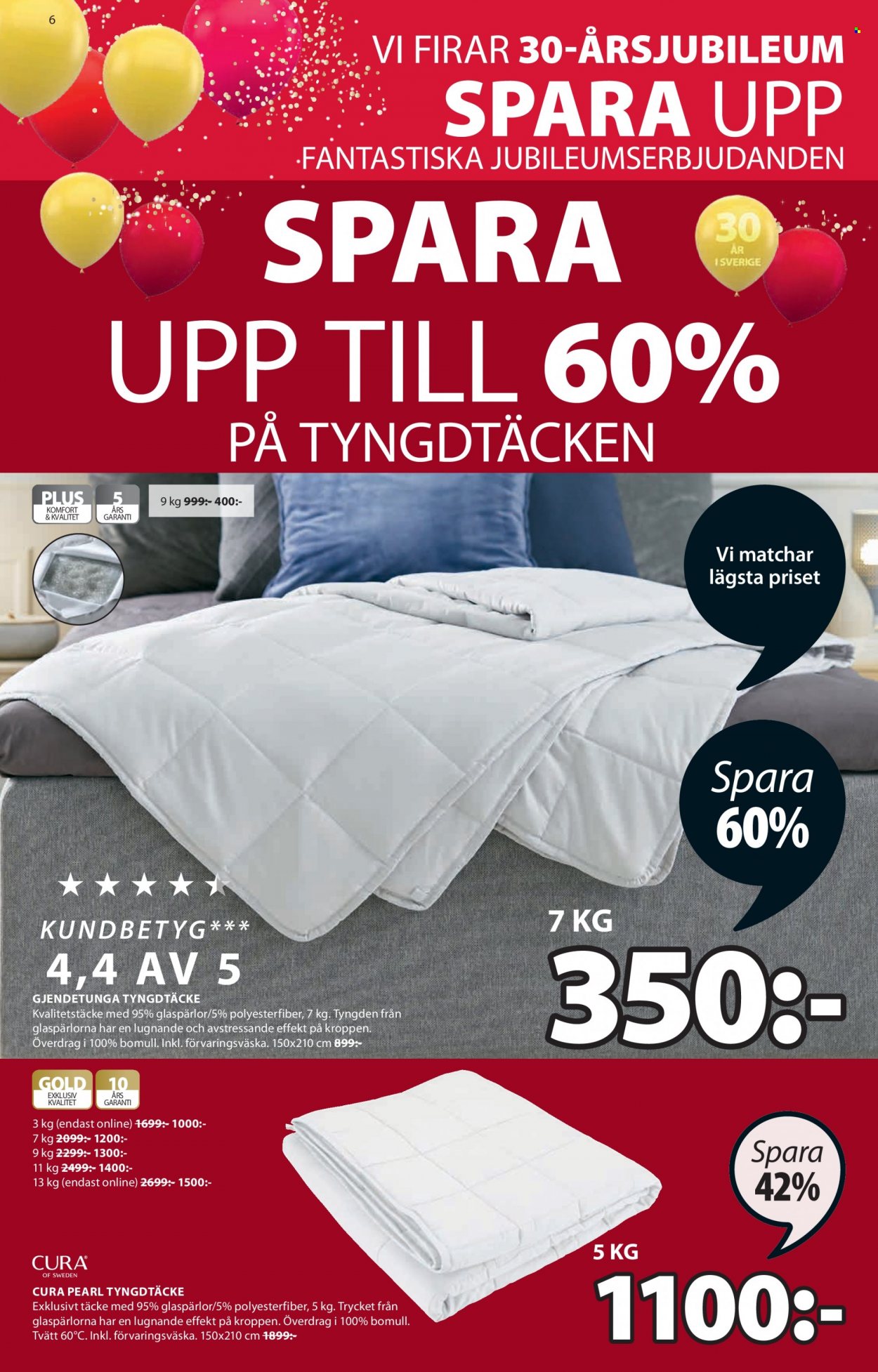JYSK reklamblad - 23/9 2021 - 26/9 2021. Sida 6
