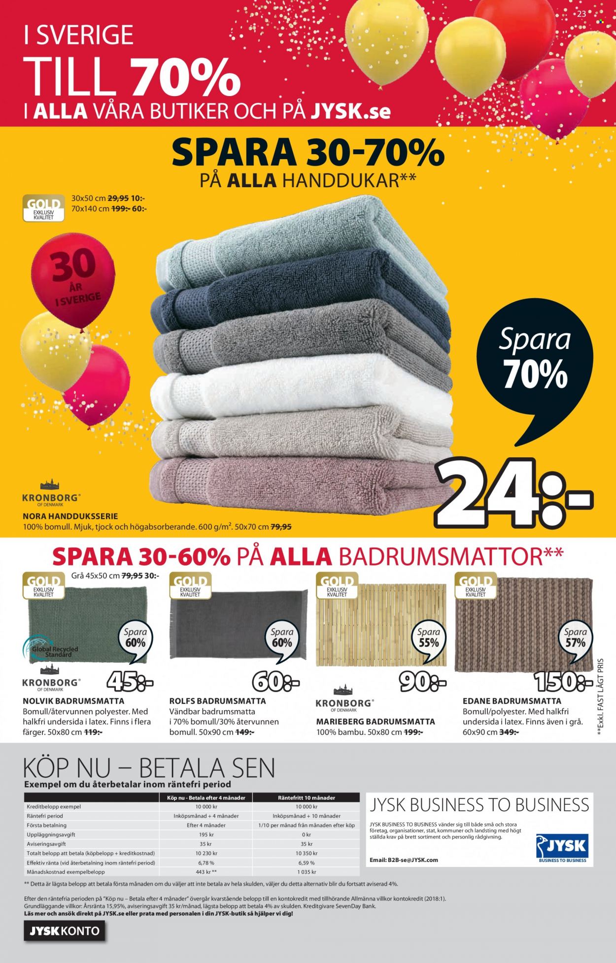 JYSK reklamblad - 23/9 2021 - 26/9 2021. Sida 23