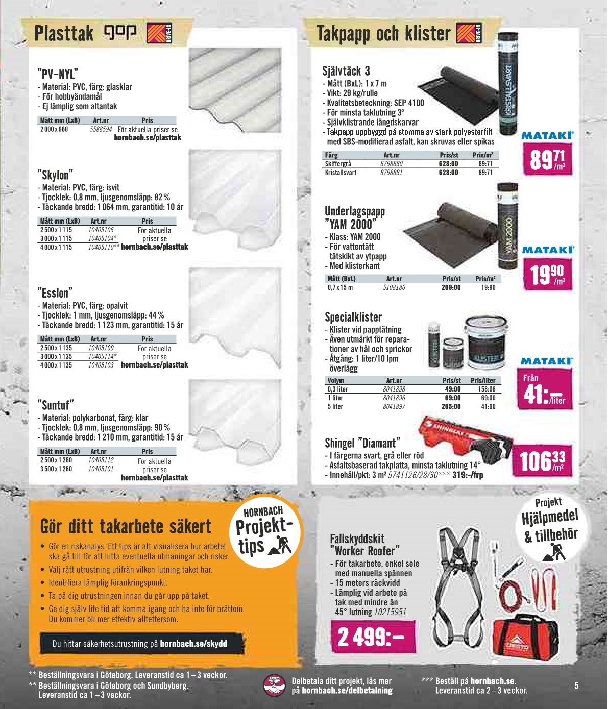 Hornbach reklamblad - 25/9 2021 - 27/10 2021. Sida 5