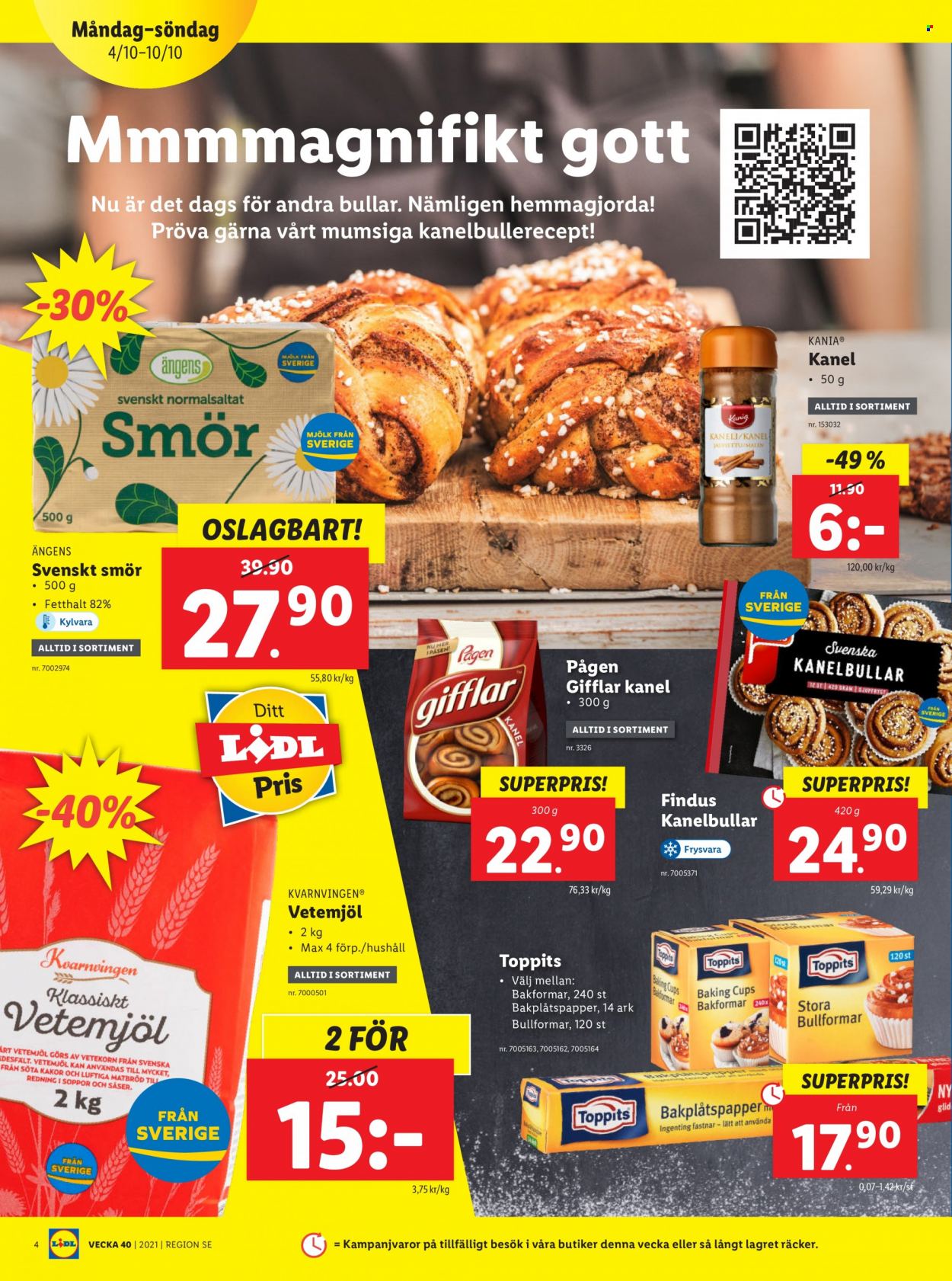 Lidl reklamblad - 4/10 2021 - 10/10 2021. Sida 4