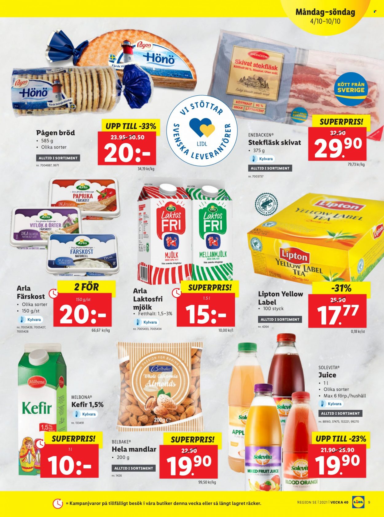 Lidl reklamblad - 4/10 2021 - 10/10 2021. Sida 9